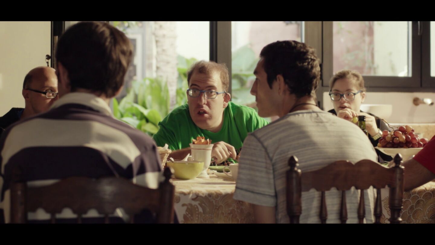 Los actores de la pel&iacute;cula Campeones