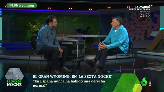 El análisis de Wyoming sobre la derecha española: "Los franquistas no sólo no dejaron de serlo, sino que se lo inculcaron a sus hijos" El análisis de Wyoming sobre la derecha española: "Los franquistas no sólo no dejaron de serlo, sino que se lo inculcaron a sus hijos"