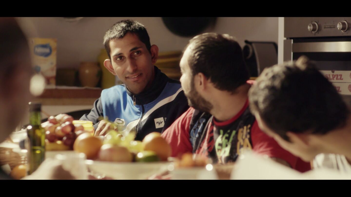 Los actores de la pel&iacute;cula Campeones