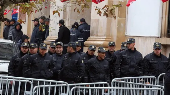 Agentes de policía tunecinos Agentes de policía tunecinos