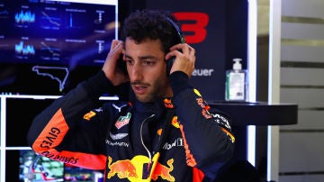 Ricciardo, durante el GP de México