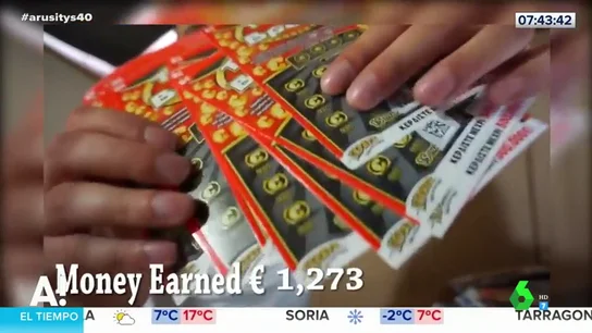 Gasta 10.000 euros en 'rascas' de la lotería harto de perder dinero y sólo logra recuperar 5.600 Gasta 10.000 euros en 'rascas' de la lotería harto de perder dinero y sólo logra recuperar 5.600