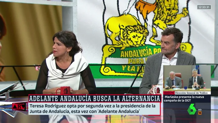 Teresa Rodríguez, candidata a la presidencia de la Junta de 'Adelante Andalucía'