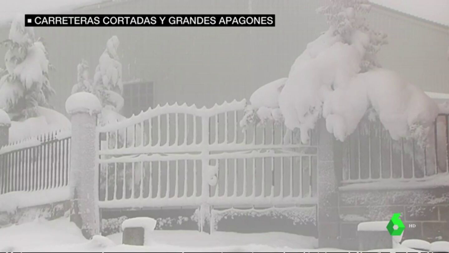 La nieve y el fr&iacute;o adelantan el invierno