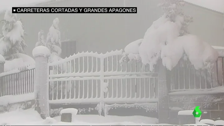 La nieve y el frío adelantan el invierno