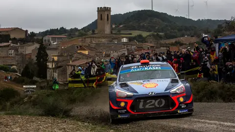 Dani Sordo peleó por entrar en el podio Dani Sordo peleó por entrar en el podio