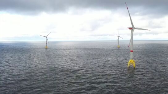 Iberdrola inaugura el parque e&oacute;lico marino Wikinger