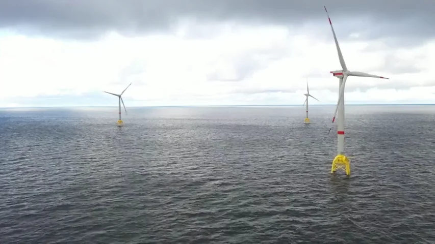 Iberdrola inaugura el parque eólico marino Wikinger