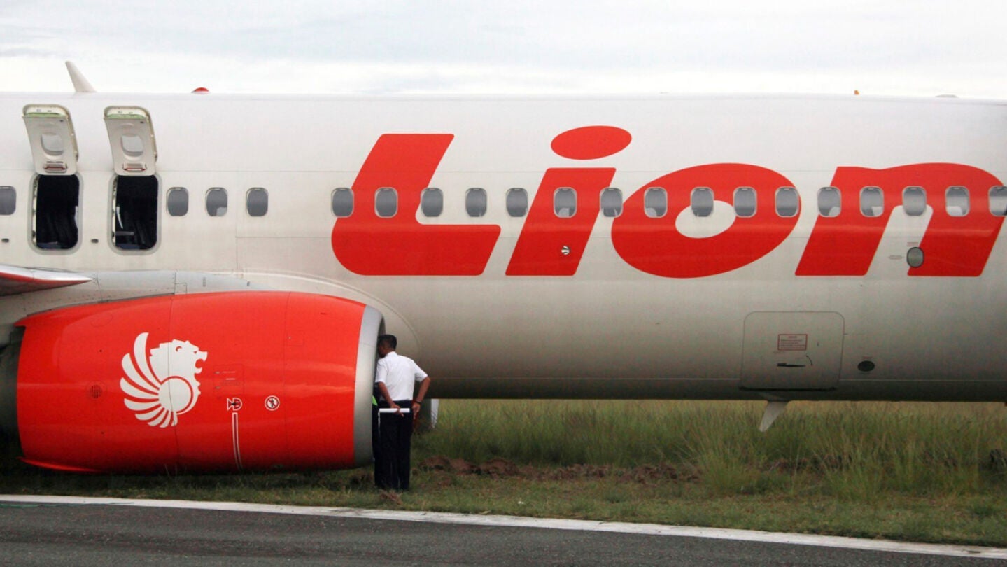 Avi&oacute;n de Lion Air