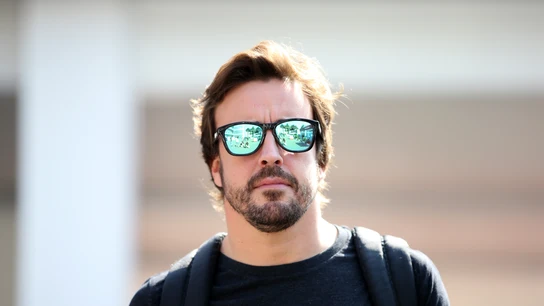 Fernando Alonso, en el GP de México Fernando Alonso, en el GP de México