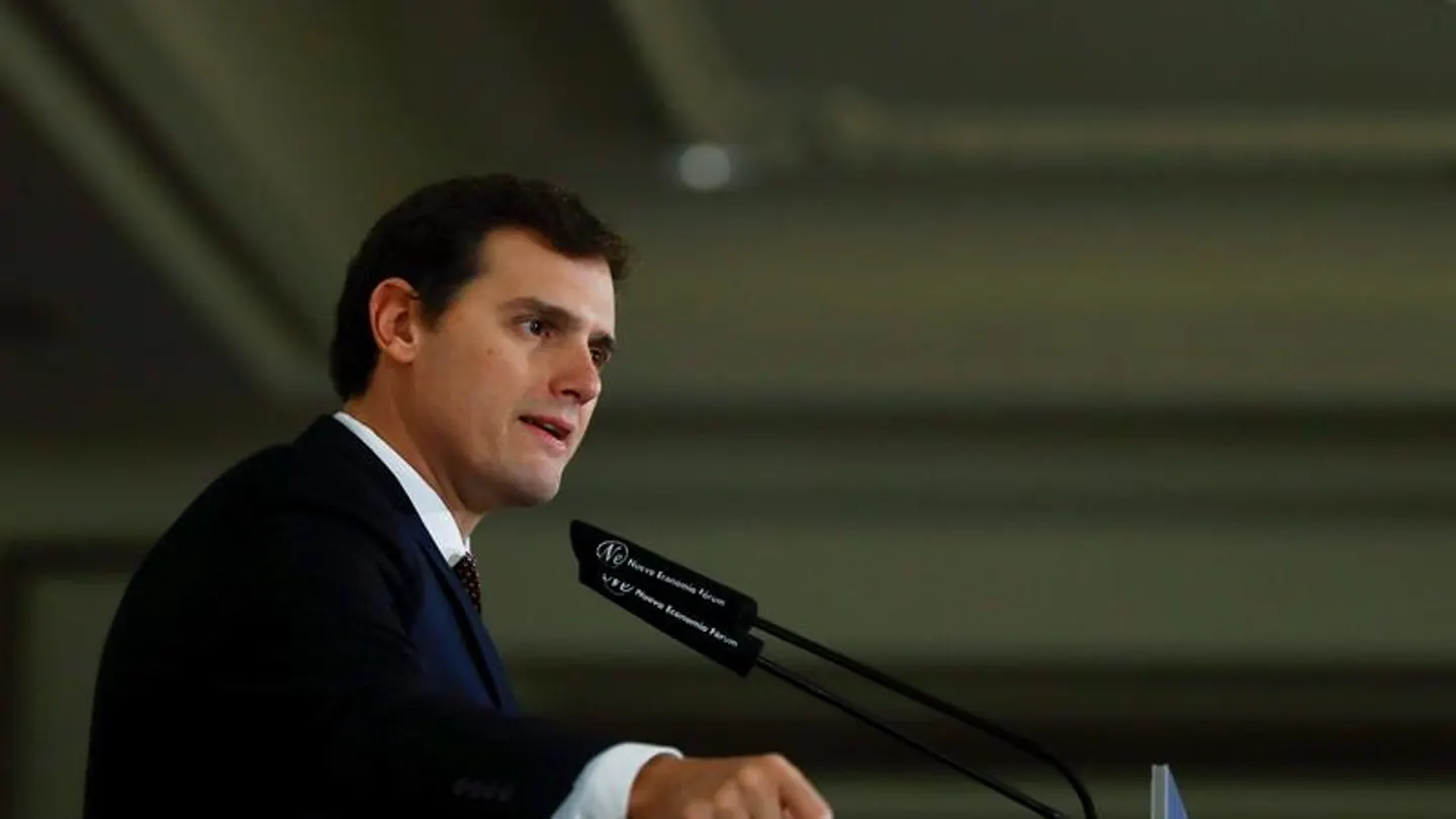 El presidente de Ciudadanos, Albert Rivera El presidente de Ciudadanos, Albert Rivera, en un desayuno informativo