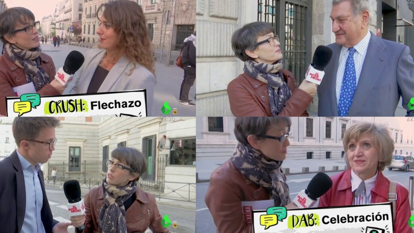 'Crush', 'epic fail', 'swag'... los pol&iacute;ticos repasan los conceptos m&aacute;s millennials con Thais Villas