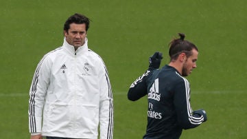 Solari dirige su primer entrenamiento al frente del Real Madrid