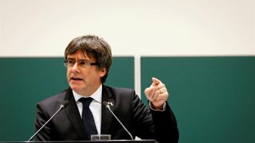 El expresidente de la Generalitat de Cataluña, Carles Puigdemont