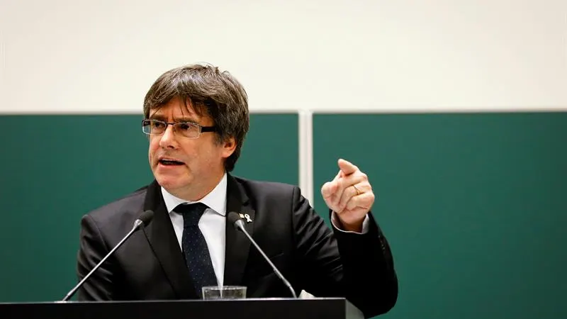 El expresidente de la Generalitat de Cataluña, Carles Puigdemont