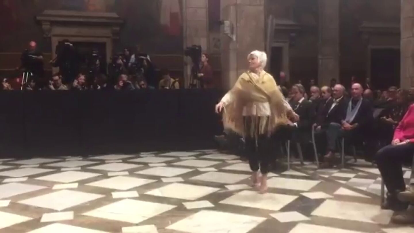 &iquest;Un "aurresku flamenco"?: el baile en la presentaci&oacute;n del Consell de la Rep&uacute;blica que se ha viralizado