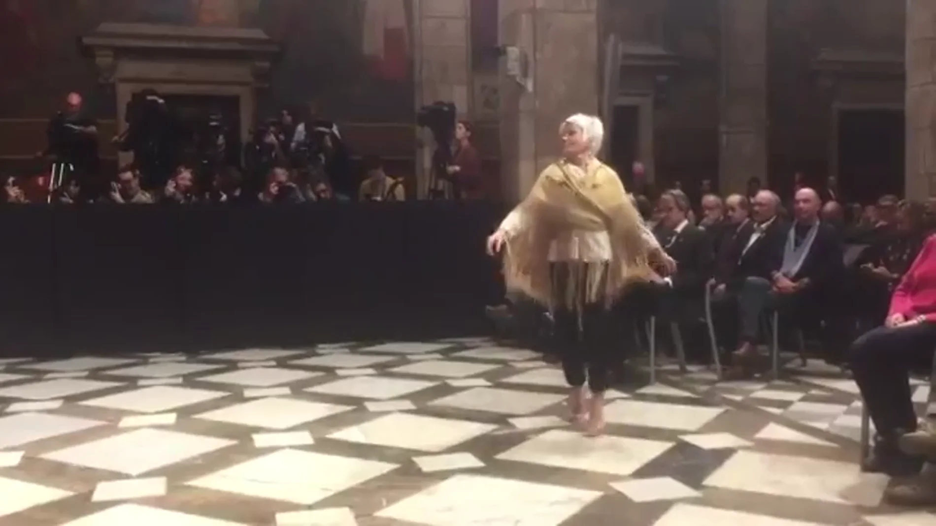 ¿Un "aurresku flamenco"?: el baile en la presentación del Consell de la República que se ha viralizado