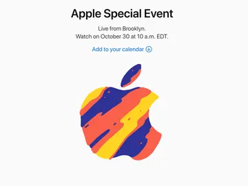 Invitación a la keynote de Apple Invitación a la keynote de Apple