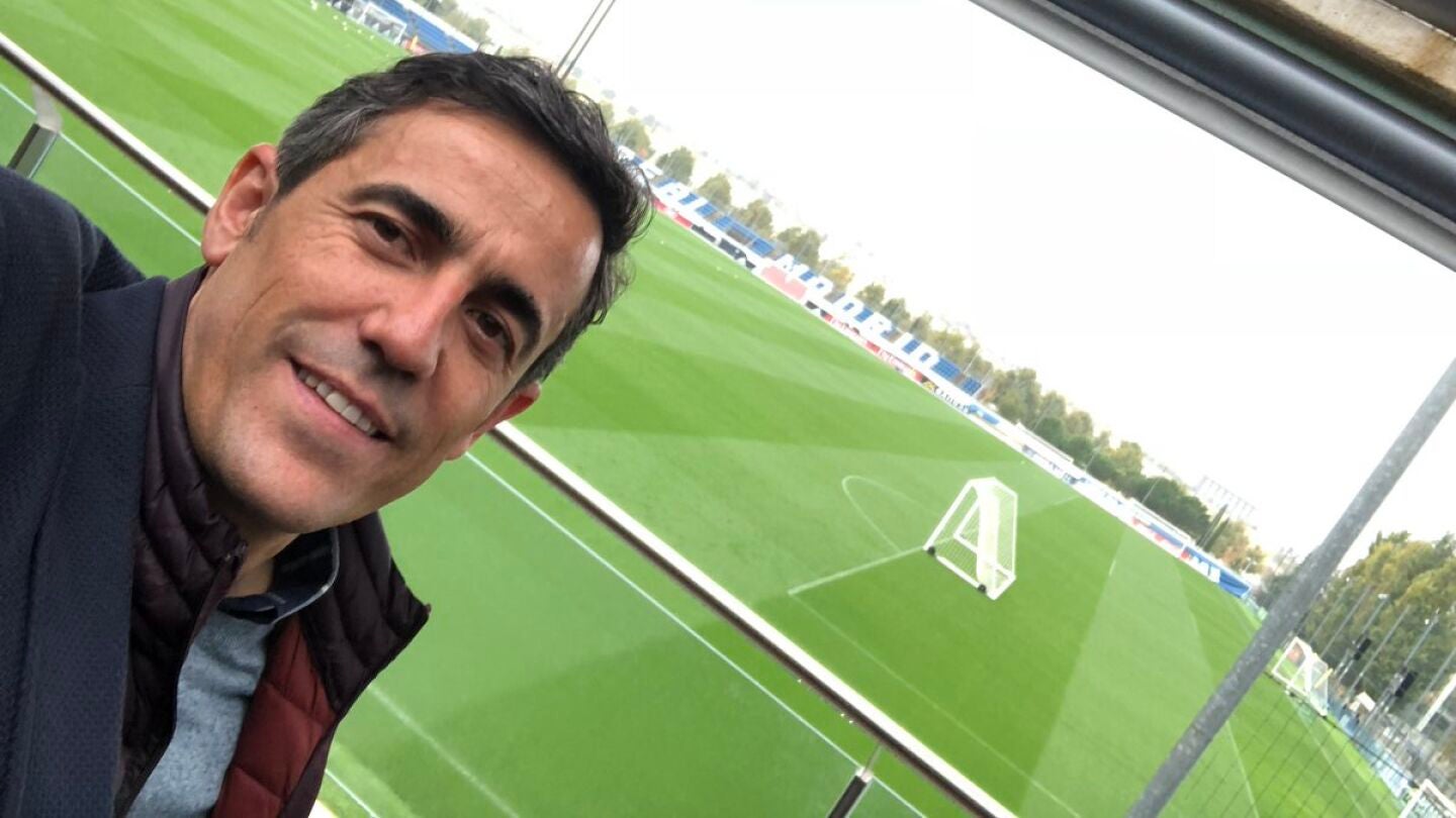 Antol&iacute;n Gonzalo, ayudante de Lopetegui durante su etapa en el Madrid