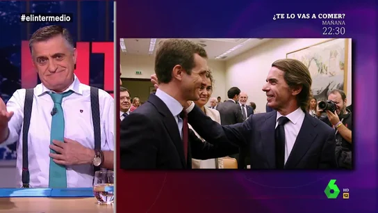 El análisis de Wyoming sobre la "ruptura" entre Rivera y Casado: "Albert tiene celos, ya no es el preferido de Aznar" El análisis de Wyoming sobre la "ruptura" entre Rivera y Casado: "Albert tiene celos, ya no es el preferido de Aznar"