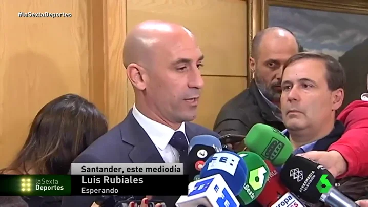 Rubiales, sobre la detención del vicepresidente de la RFEF: "Espero que Subies pueda demostrar su inocencia"