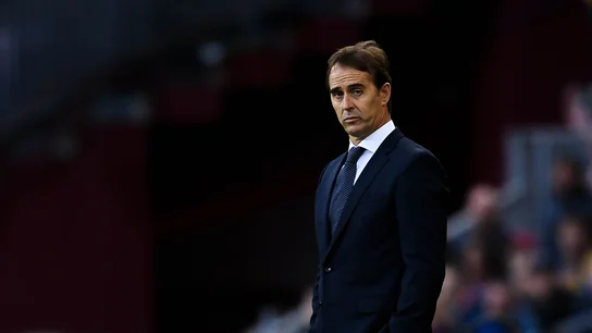 Julen Lopetegui, durante un partido Julen Lopetegui, durante un partido