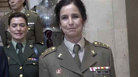 Patricia Ortega puede ser la primera mujer general en el Ejército Español Patricia Ortega puede ser la primera mujer general en el Ejército Español