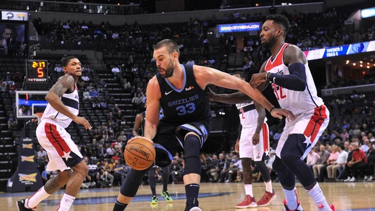 Marc Gasol, ante los Washington Wizards Marc Gasol, ante los Washington Wizards