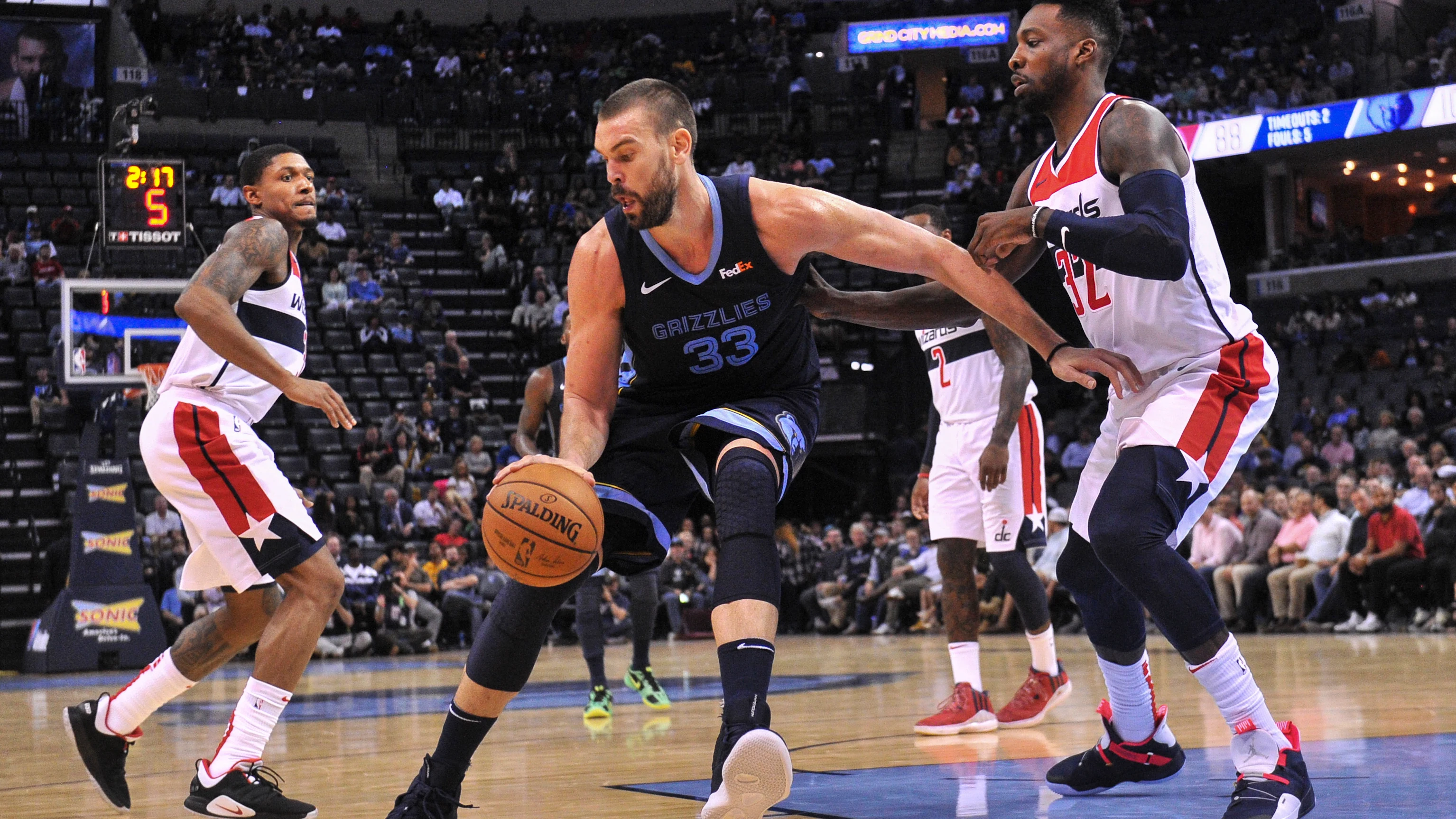 Marc Gasol, ante los Washington Wizards