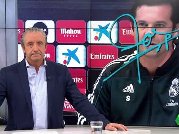 Josep Pedrerol: "Un consejo a aquellos que están deseando que Solari se la pegue en el Madrid: disimulad un poquito"