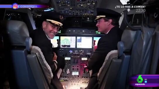 George Clooney de piloto
