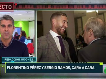 Reunión entre Florentino Pérez y Sergio Ramos