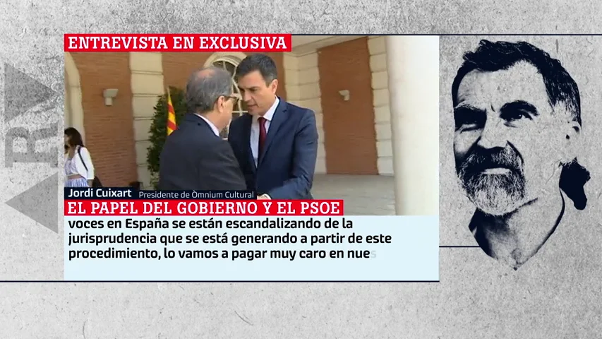 Entrevista exclusiva a Jordi Cuixart: "El gobierno de Sánchez va camino de ser una decepción máxima en derechos y libertades"