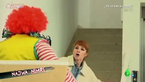 La venganza de la actriz Najwa Nimri a Miki Nadal, esta es la inesperada reacción de la actriz tras ser asustada: "¿Qué mierda es esta?" La venganza de la actriz Najwa Nimri a Miki Nadal, esta es la inesperada reacción de la actriz tras ser asustada: "¿Qué mierda es esta?"