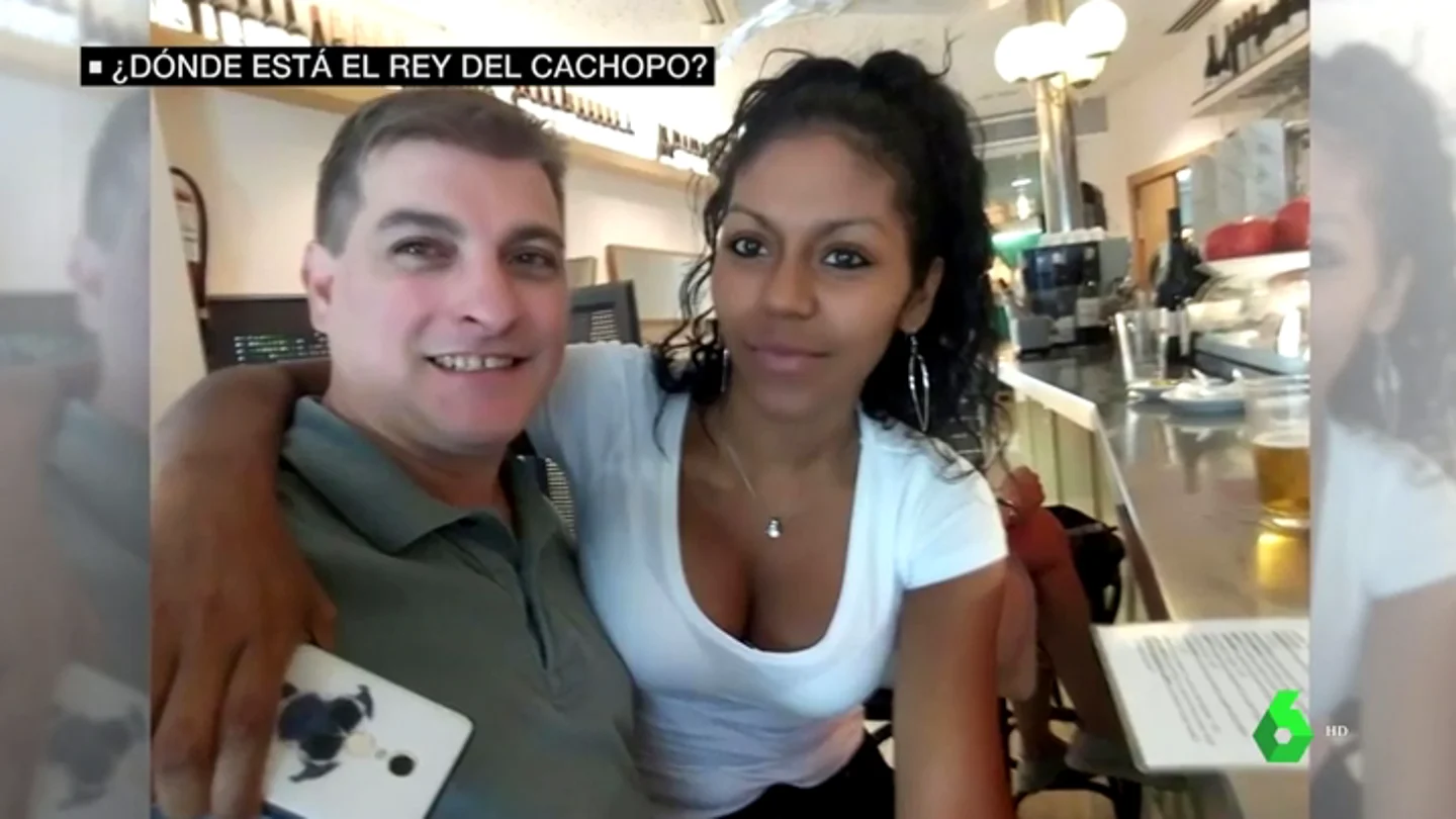 El 'rey del cachopo' junto a su pareja Heidi Paz El 'rey del cachopo' junto a su pareja Heidi Paz