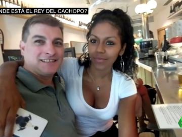 El 'rey del cachopo' junto a su pareja Heidi Paz El 'rey del cachopo' junto a su pareja Heidi Paz