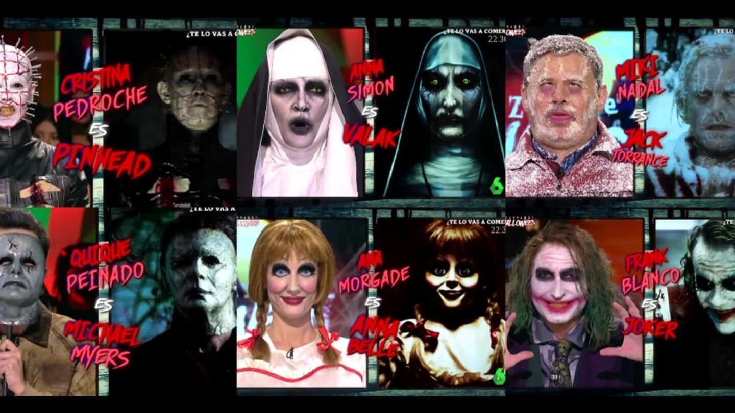 Zapeando se disfraza en Halloween