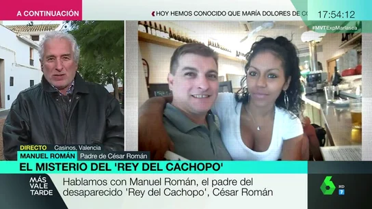 Habla Manuel Román, padre de 'el rey del cachopo': "Me llamaba la atención la cantidad de dinero que llevaba siempre encima" Habla Manuel Román, padre de 'el rey del cachopo': "Me llamaba la atención la cantidad de dinero que llevaba siempre encima"