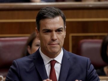 El presidente del Gobierno, Pedro Sánchez, durante la sesión de control El presidente del Gobierno, Pedro Sánchez, durante la sesión de control