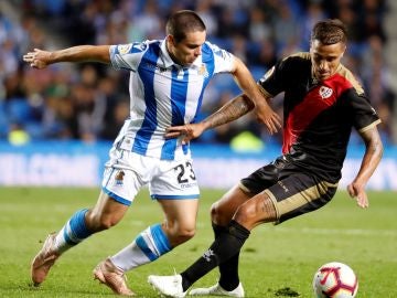 Sangalli, durante un partido contra el Rayo Vallecano Sangalli, durante un partido contra el Rayo Vallecano