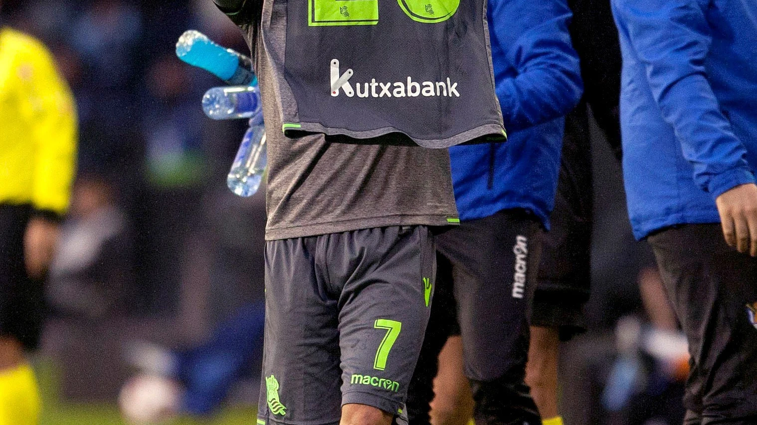 Juanmi dedica su gol a Luca Sangalli