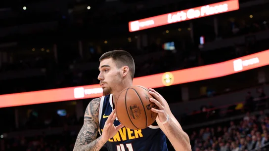 Juancho Hernangómez, durante un partido con los Nuggets Juancho Hernangómez, durante un partido con los Nuggets