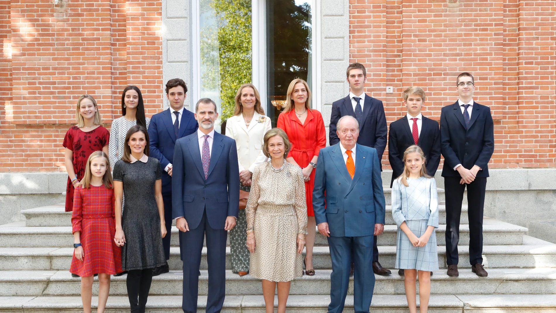 Foto de familia por el 80 aniversario de la Reina Doña Sofía