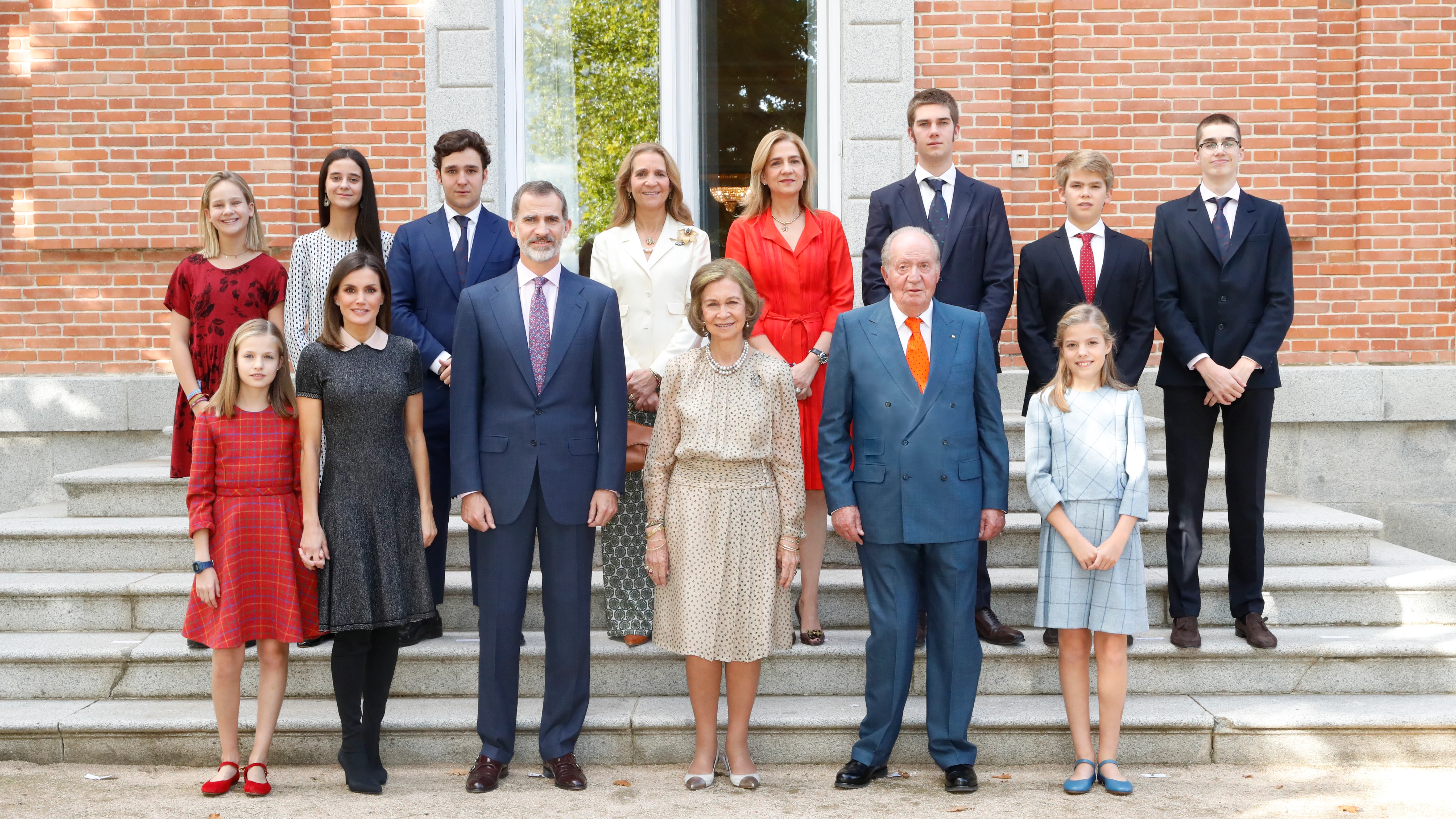 Foto de familia por el 80 aniversario de la Reina Doña Sofía