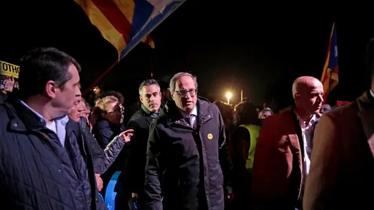 El presidente de la Generalitat, Quim Torra El presidente de la Generalitat, Quim Torra