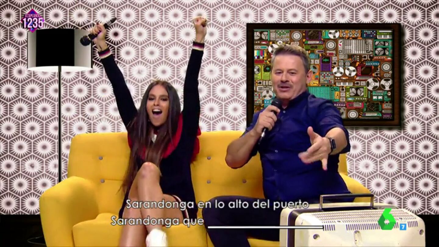 Cristina Pedroche con Miki Nadal