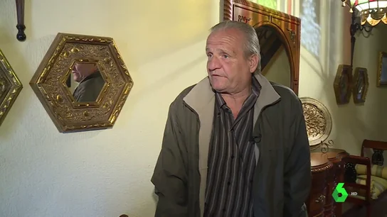 Demetrio, pensionista con discapacidad de Cebolla, Toledo Demetrio, pensionista con discapacidad de Cebolla, Toledo
