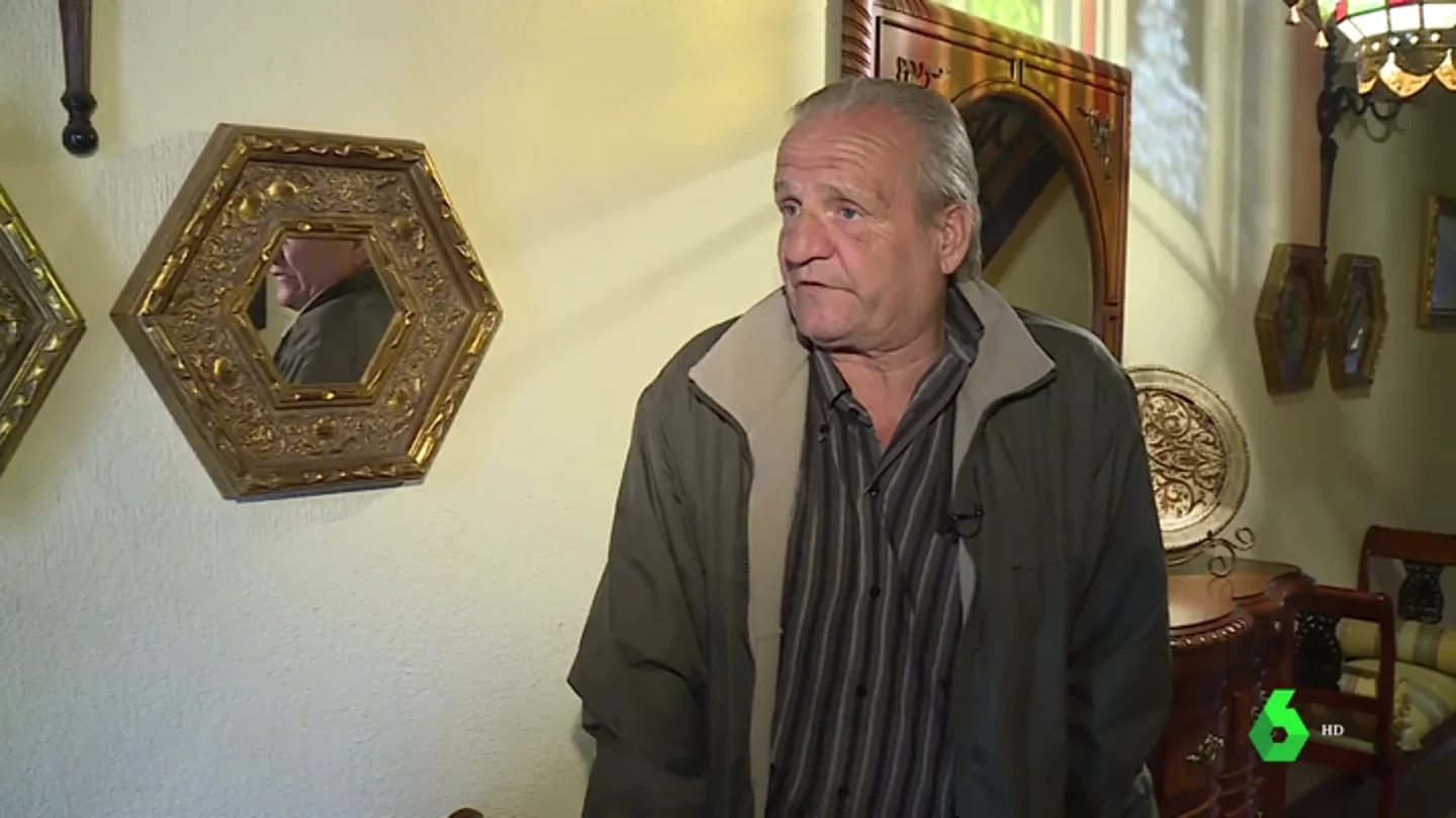 Demetrio, pensionista con discapacidad de Cebolla, Toledo Demetrio, pensionista con discapacidad de Cebolla, Toledo