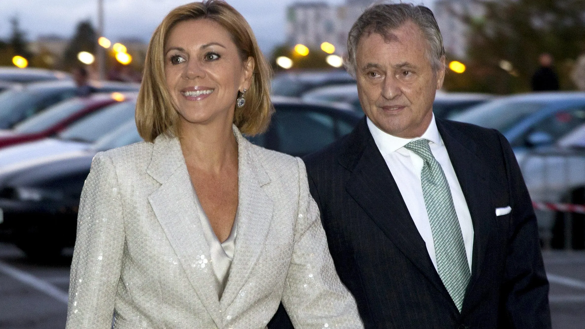 La secretaria General del PP, María Dolores de Cospedal, y su esposo, Ignacio López