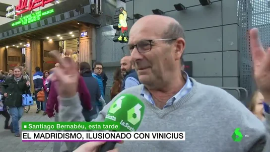 La afición del Real Madrid se 'pide' a Vinicius: "hay que sacarle, titular" La afición del Real Madrid se 'pide' a Vinicius: "hay que sacarle, titular"